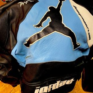 Jordan/ Joe Rocket “ leather” motorcycle jacket